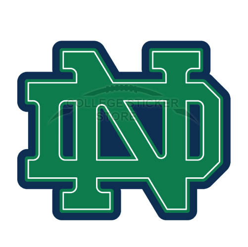 Personal Notre Dame Fighting Irish Iron-on Transfers (Wall Stickers)NO.5710